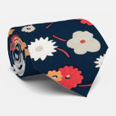 Garden Flowers Stropdas (Opgerold)