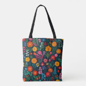 GARDEN FLOWERS TOTE BAG (Achterkant)