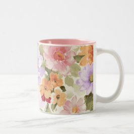 Garden Flowers Tweekleurige Koffiemok