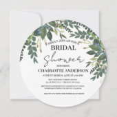 Garden Foliage Natuur Greenery Vrijgezellenfeest Kaart (Voorkant)