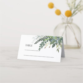 Garden Foliage Natuur Greenery Wedding Plaatskaartje