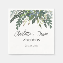 Garden Foliage Natuur Greenery Wedding Servet