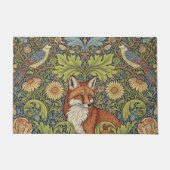 Garden Fox & Hoopoe Art Nuovo W. Morris / Bloemen Deurmat (Voorkant)