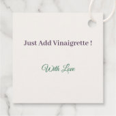 Garden-Fresh Deep Navy  Bedankjes Labels (Achterkant)