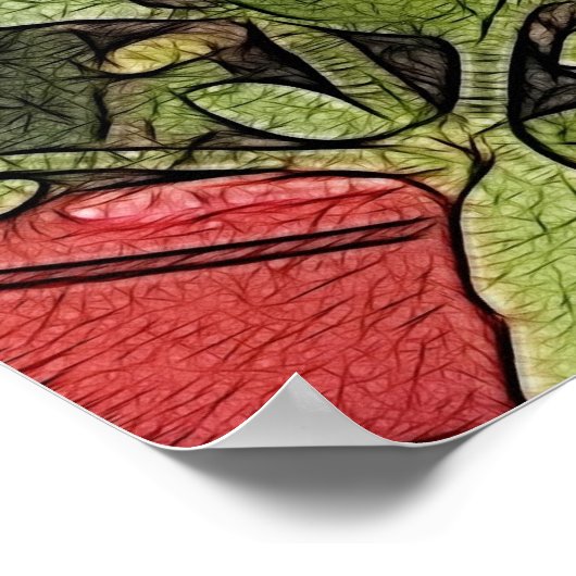 Garden Fresh Heirloom Tomaten Poster (Hoek)