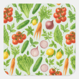 Garden-Fresh Veggie Salad— Friend Sticker