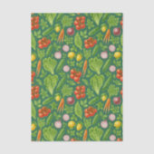 Garden-Fresh Veggies Tissue — Green Goodness Tissuepapier (Voorkant)