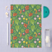 Garden-Fresh Veggies Tissue — Green Goodness Tissuepapier (Craft)