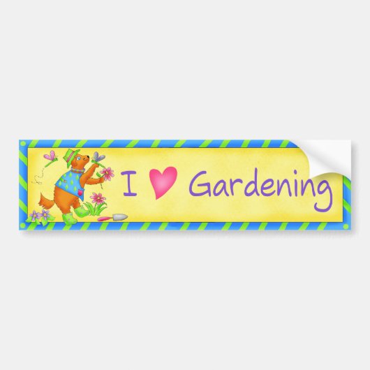 Garden Friends Bumpersticker (Voorkant)
