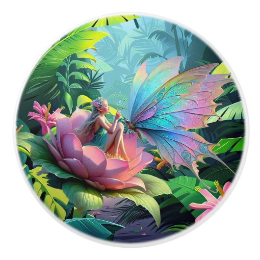 Garden Friends Keramische Knop (Voorkant)
