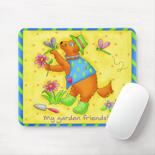 Garden Friends Mousepad Muismat (Met muis)