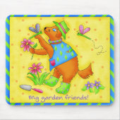 Garden Friends Mousepad Muismat (Voorkant)