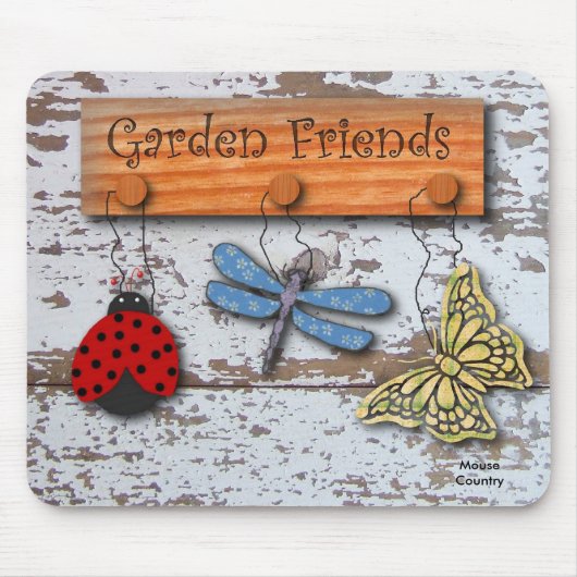 Garden Friends Mousepad Muismat (Voorkant)