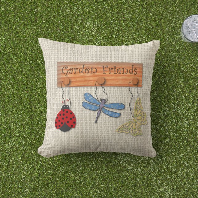 Garden Friends Outdoor Pillow Buitenkussen (Gras)