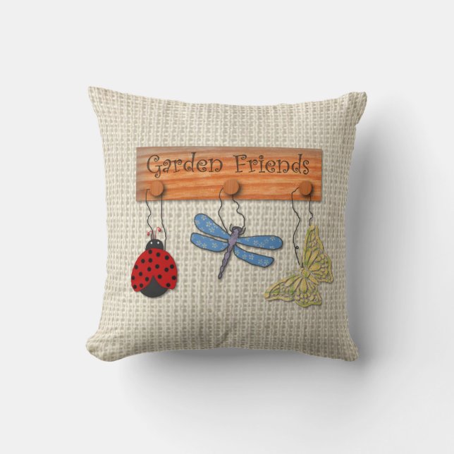 Garden Friends Pillow Kussen (Voorkant)
