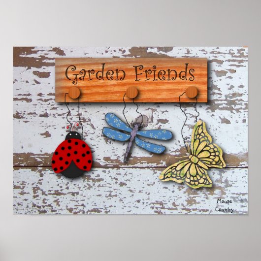 Garden Friends Poster (Voorkant)