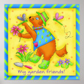 Garden Friends Poster (Voorkant)