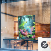 Garden Friends Raamsticker (Cafe Raam)