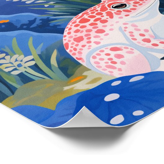 Garden Frog Poster (Hoek)