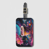 Garden Galaxy Koffie Bagagelabel (Voorkant (verticaal))