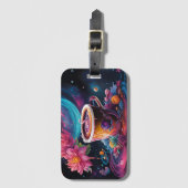 Garden Galaxy Koffie Bagagelabel (Voorkant (verticaal))