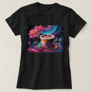 Garden Galaxy Koffie T-shirt
