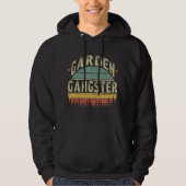 Garden Gangster Botanist Gardener Plant Lover Gift Hoodie (Voorkant)