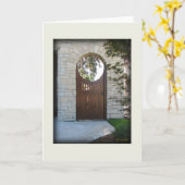 Garden Gate 5-0657 in River Forest, IL. Kaart (Gele Bloem)