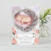 Garden Gate | Aankondiging van de geboorte van Blu (Staand voorkant)