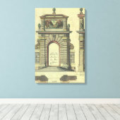  Garden Gate Arch, renaissance Architecture Canvas Afdruk (Insitu (Houten vloer))