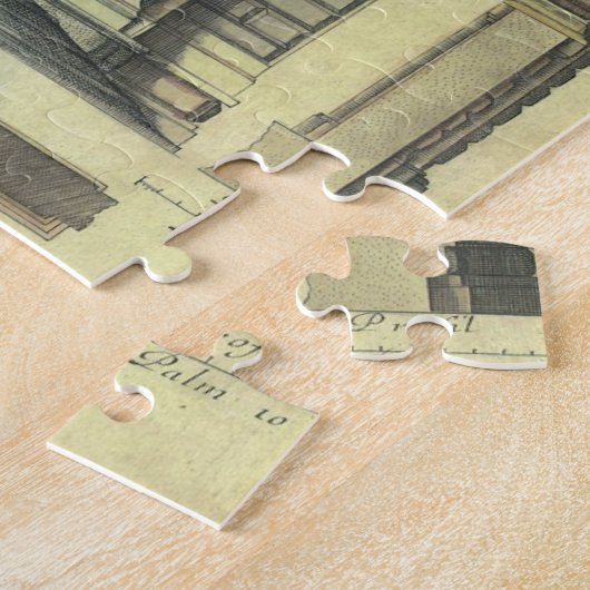 Garden Gate Arch, renaissance Architecture Legpuzzel (Zijkant)