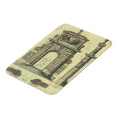  Garden Gate Arch, renaissance Architecture Magneet (Linkerzijde)