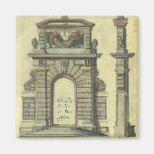 Garden Gate Arch, renaissance Architecture Magneet (Voorkant)