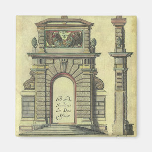  Garden Gate Arch, renaissance Architecture Magneet