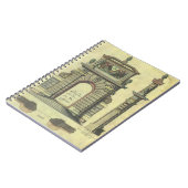 Garden Gate Arch, renaissance Architecture Notitieboek (Linkerzijde)