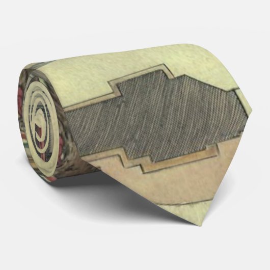  Garden Gate Arch, renaissance Architecture Stropdas (Opgerold)