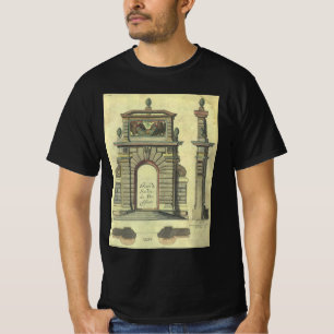  Garden Gate Arch, renaissance Architecture T-shirt