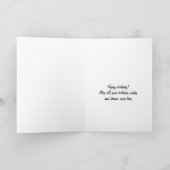 Garden Gate Birthday Card Kaart (Binnen)