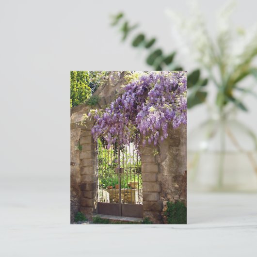 Garden Gate Briefkaart (Staand voorkant)