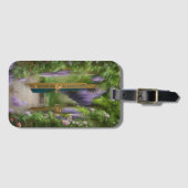 Garden Gate en Wisteria Bagagelabel (Voorkant (horizontaal))