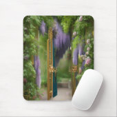 Garden Gate en Wisteria Muismat (Met muis)
