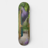 Garden Gate en Wisteria Persoonlijk Skateboard (Voorkant)