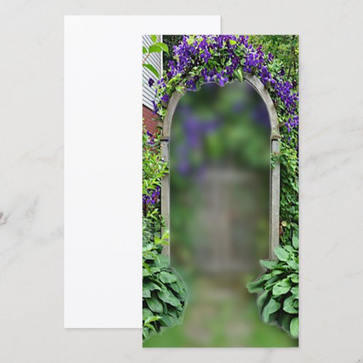 GARDEN GATE INVITATION (Voorkant / Achterkant)