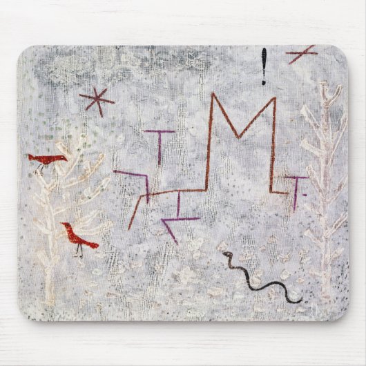 Garden gate K (1932) van paul klee Muismat (Voorkant)