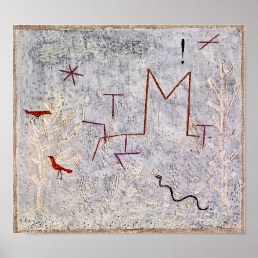 Garden Gate K | Paul Klee | Poster (Voorkant)
