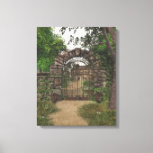 Garden Gate Wrapped Canvas (Voorkant)