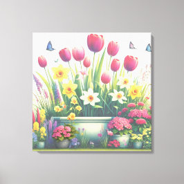 Garden Glow Canvas Afdruk