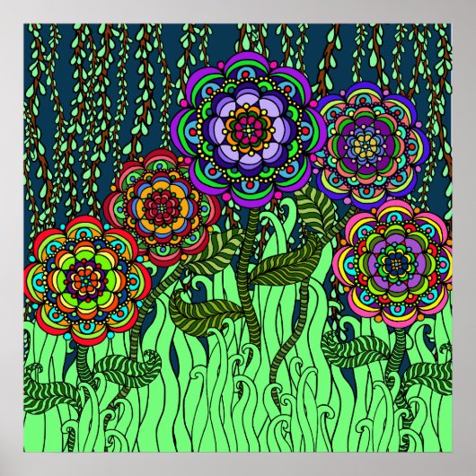 Garden Glow Poster (Voorkant)