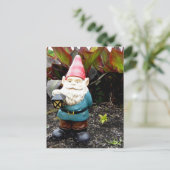 Garden Gnome Briefkaart (Staand voorkant)
