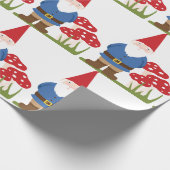 Garden Gnome Cadeaupapier (Hoek)